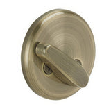 Schlage B80609 antique brass one sided deadbolt