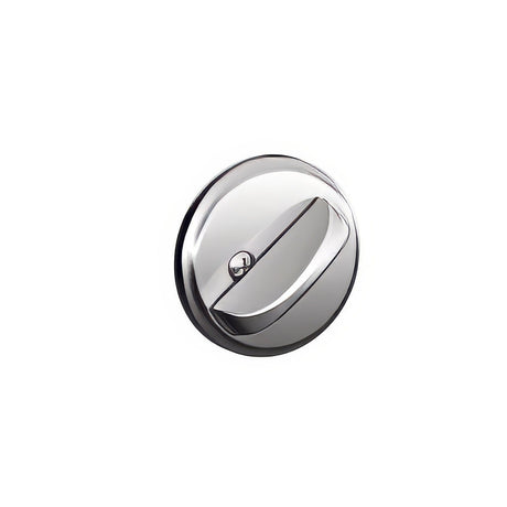 Schlage B81625 polished chome one sided deadbolt