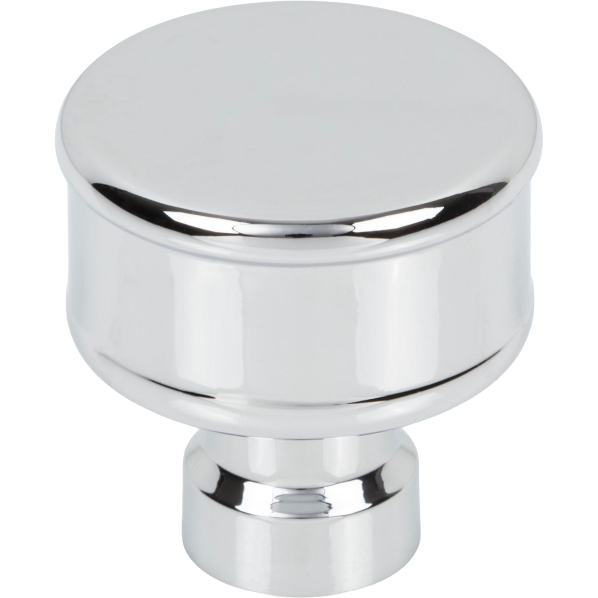 Top Knobs TK3411PC Lavington 1 1/4" Length Round Knob Polished Chrome