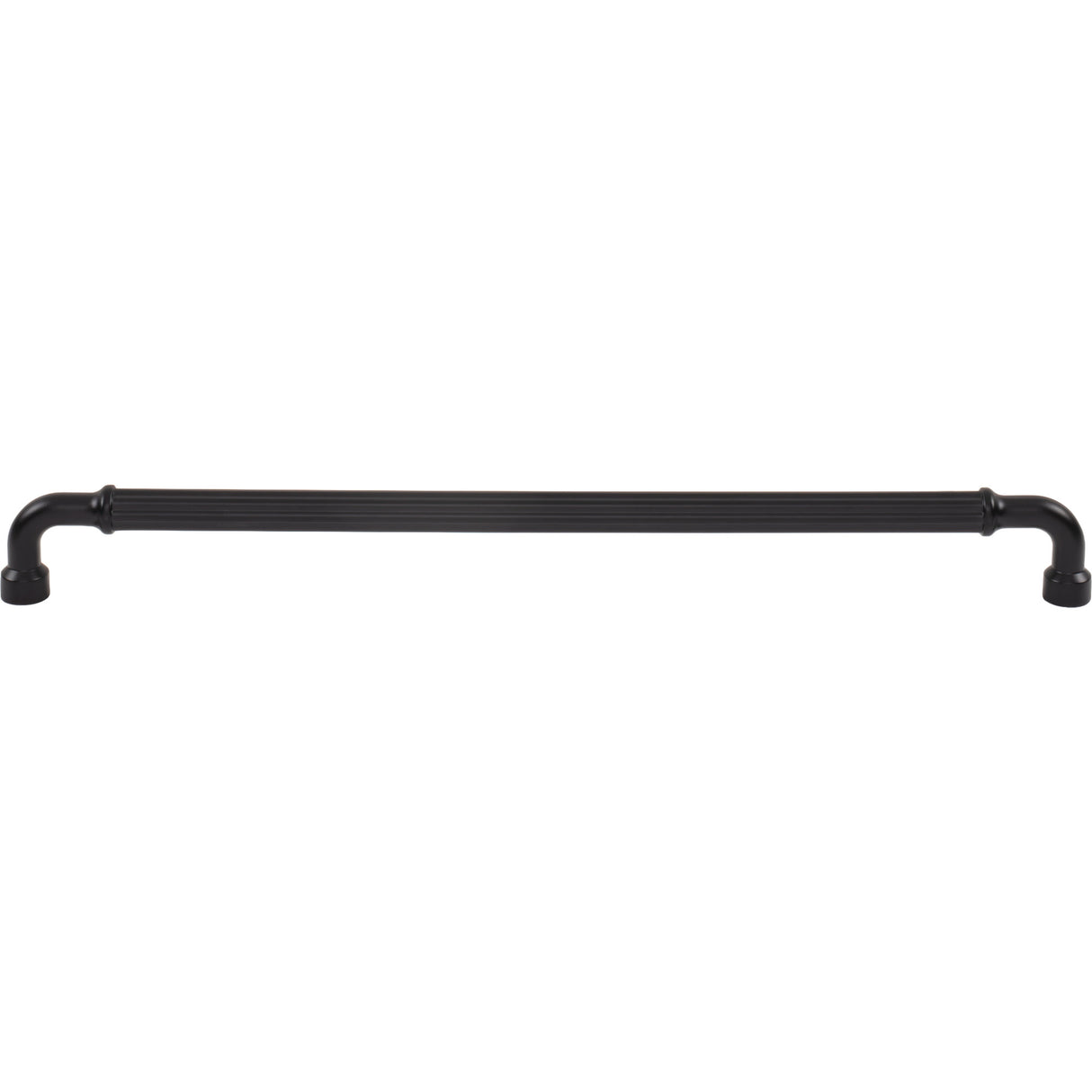 Top Knobs TK3407BLK Pemberton 12" Center to Center Bar Pull Flat Black