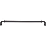 Top Knobs TK3407BLK Pemberton 12" Center to Center Bar Pull Flat Black