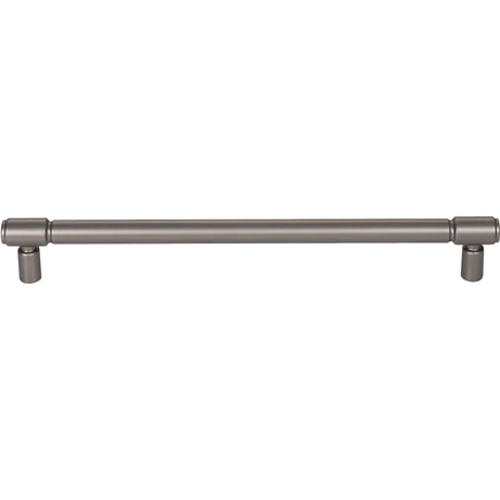 Top Knobs TK3116AG Clarence 8 13/16" Center to Center Bar Pull Ash Gray