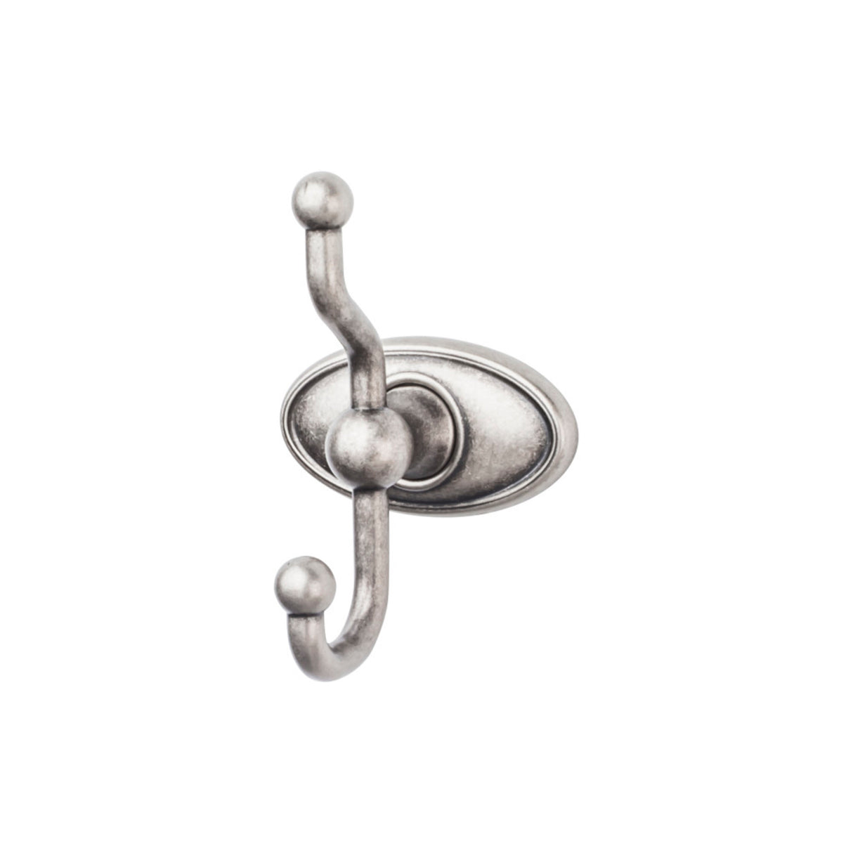 Top Knobs ED2APC TOP BATH (R) Edwardian Bath 5" Wall Bath Hooks Antique Pewter