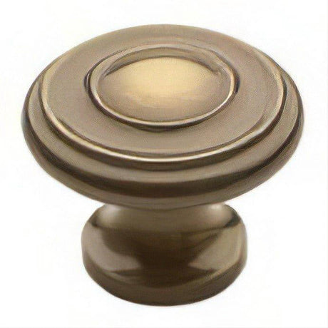 Baldwin 4491050 4491 Dominion 1-1/4" Cabinet Knob Antique Brass
