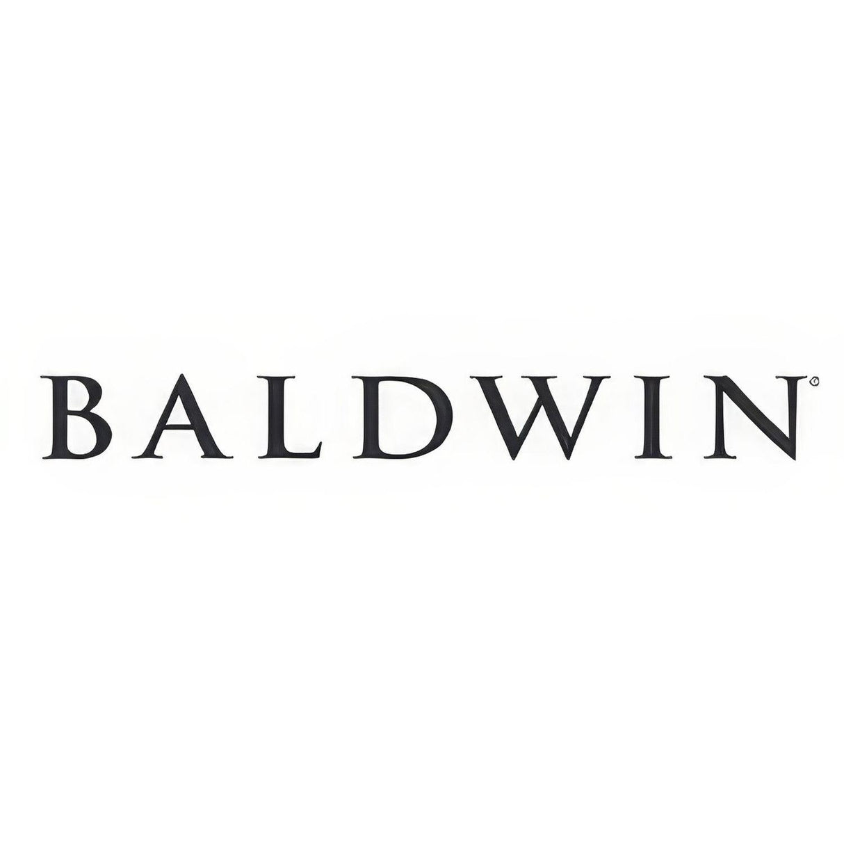 Baldwin 5006260 5006 Pair of Estate Rosettes for Passage Functions Polished Chrome