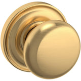 Baldwin 5015031PRIV 5015.PRIV Classic Privacy Knobset Unlacquered Brass