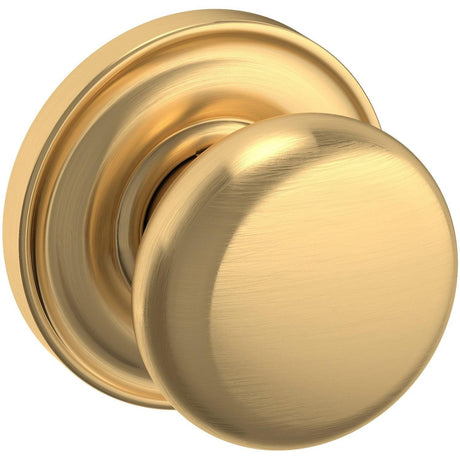 Baldwin 5015031PRIV 5015.PRIV Classic Privacy Knobset Unlacquered Brass