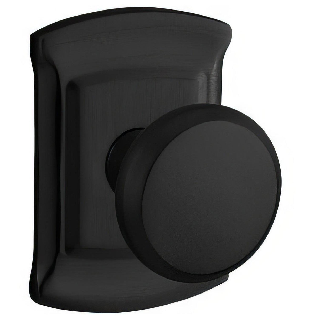 Baldwin 5023190MR 5023 Pair of Estate Knobs Satin Black