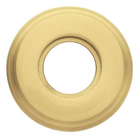 Baldwin 5028044 lifetime satin brass rosette