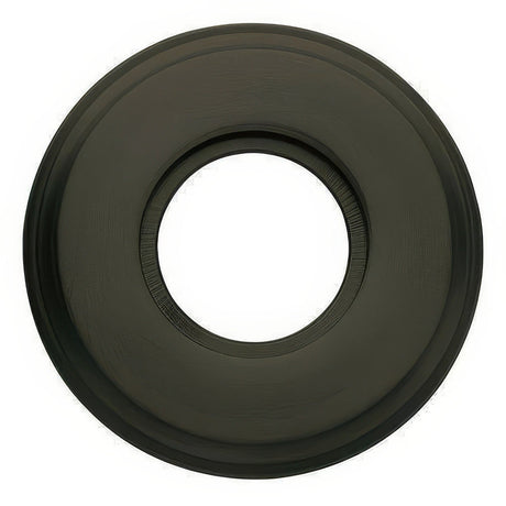 Baldwin 5028190IDM satin black rosette