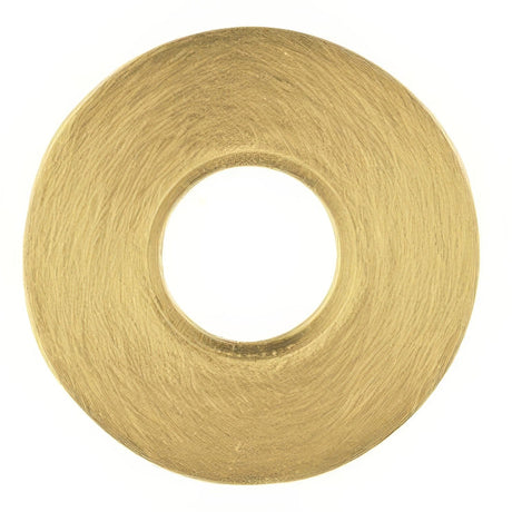 Baldwin 5032044 lifetime satin brass rosette