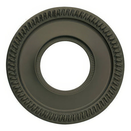 Baldwin 5035190 satin black rosette