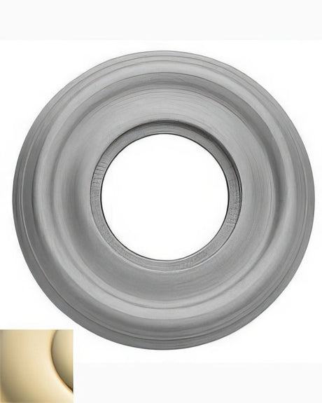 Baldwin 5038003IDM lifetime polished brass rosette