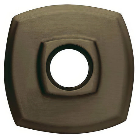 Baldwin 5058050I satin brass and black rosette