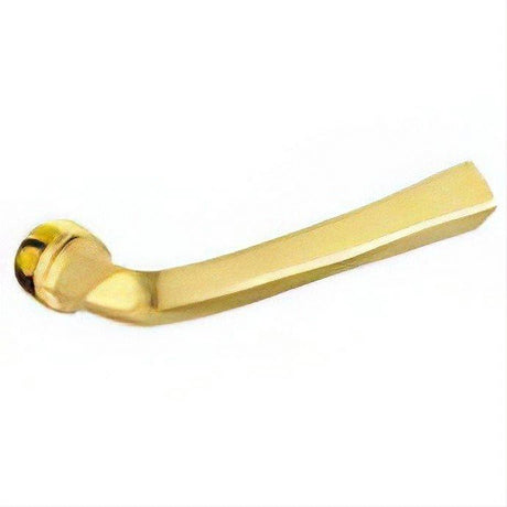 Baldwin 5141031MR 5141 Pair of Estate Levers Non-Lacquered Brass