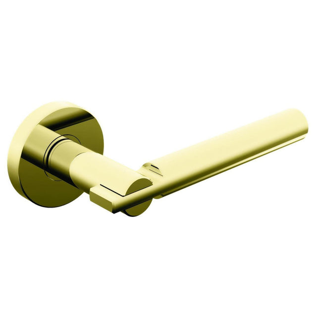Baldwin 5161003MR 5161.MR Pair of Estate Levers Lifetime Polished Brass