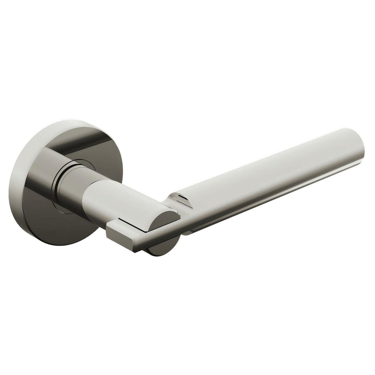 Baldwin 5161055MR 5161.MR Pair of Estate Levers Lifetime Polished Nickel