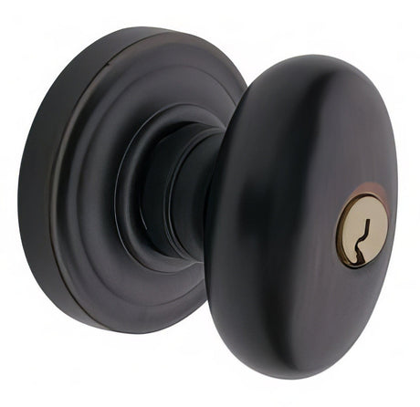 Baldwin 5225102ENTR oil rubbed bronze keyed entry door knob