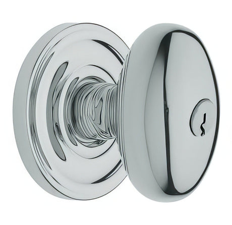 Baldwin 5225260ENTR polished chrome keyed entry door knob