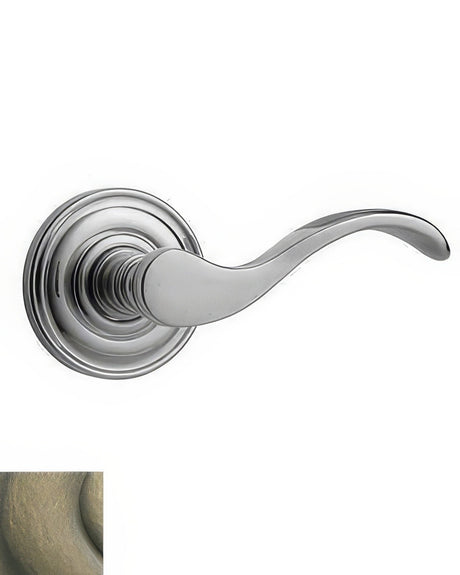 Baldwin 5455V050RMR satin brass and black single dummy