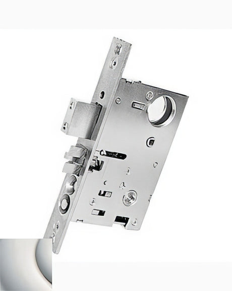 Baldwin 6010055RRLS lifetime polished nickel mortise lock