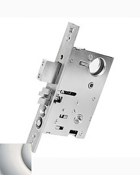 Baldwin 6051055RR lifetime polished nickel mortise lock