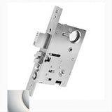 Baldwin 6055055RR 6055.RR Right Hand Reverse Bevel Privacy Mortise Lock Lifetime Polished Nickel