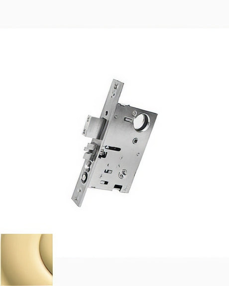 Baldwin 6065031RR 6065.RR Right Hand Reverse Bevel Mortise Lock Non Lacquered Brass