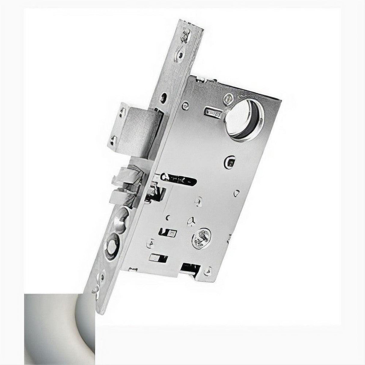 Baldwin 6070056LRLS 6070.LRLS Left Hand Reverse Bevel Lever Exit Mortise Lock Lifetime Satin Nickel