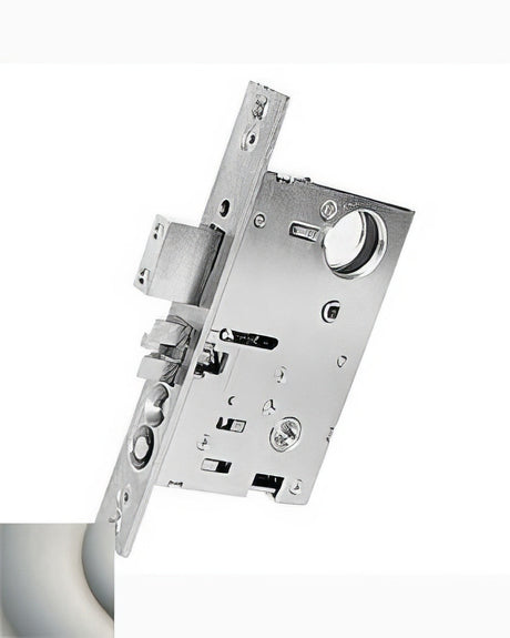 Baldwin 6075056RRLS lifetime satin nickel mortise lock