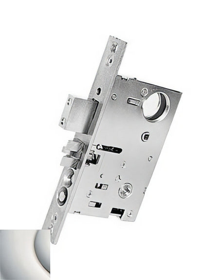 Baldwin 6315055RRLS lifetime polished nickel mortise lock