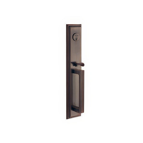 Baldwin 6605112 venetian bronze handleset trim pack