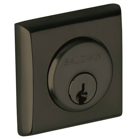 Baldwin 6739190 satin black lock cylinder collar