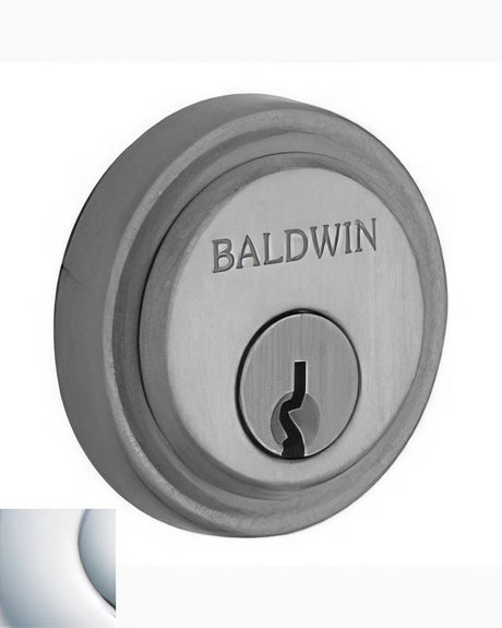 Baldwin 6757260 polished chrome lock cylinder collar