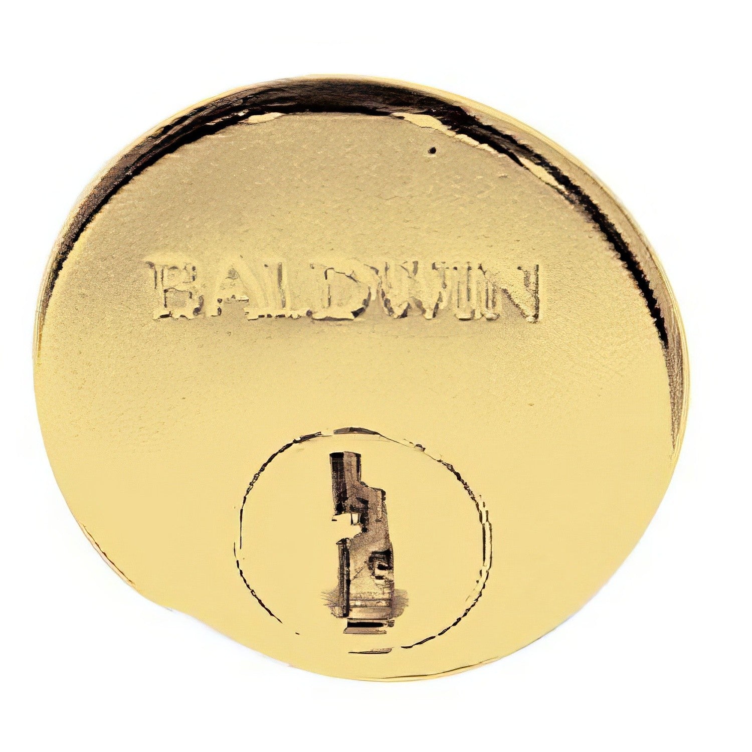 Baldwin 6761033 6761 Dummy Decorative Cylinder Trim Collar Vintage Brass