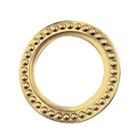 Baldwin 6768031 6768 Beaded Decorative Cylinder Trim Collar Non Lacquered Brass