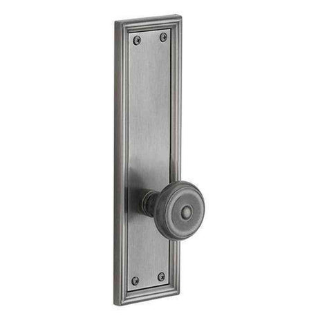 Baldwin 6793151KN antique nickel handleset trim pack