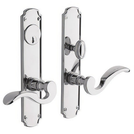Baldwin 6942260FD polished chrome handleset trim pack
