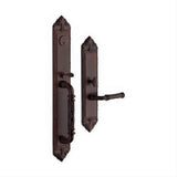 Baldwin 6952112RDBL 6952.RDBL Edinburgh Right Hand Double Cylinder Mortise Handleset Trim Set Venetian Bronze
