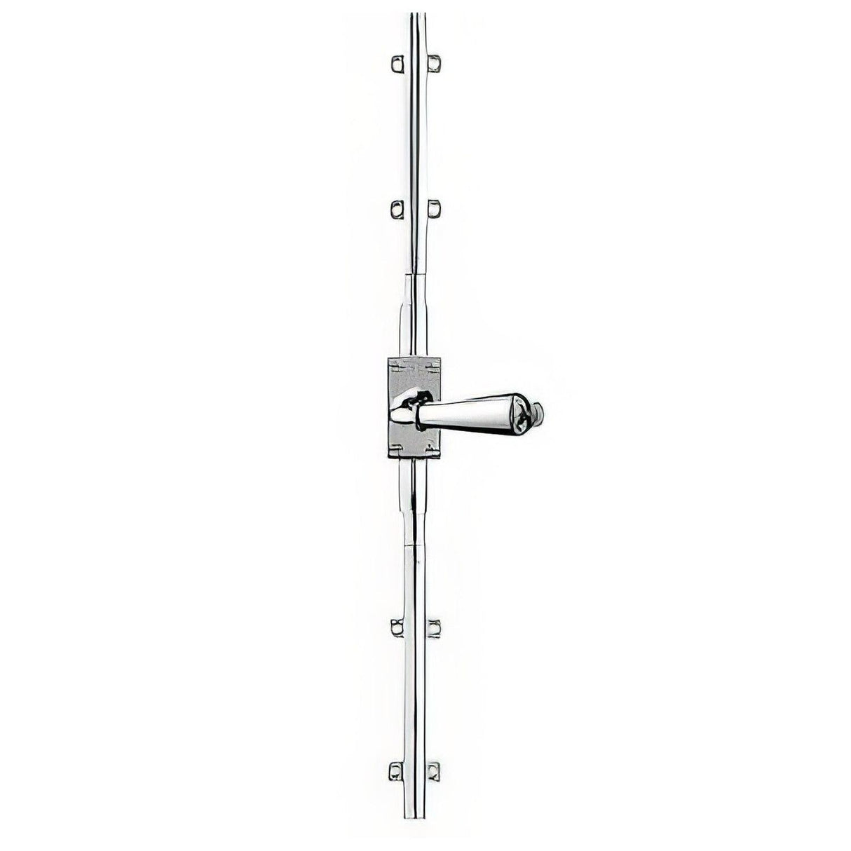 Baldwin 8105260L7LK 8105.L7LK Standard Left Hand Cremone Bolt for 7' Doors Polished Chrome