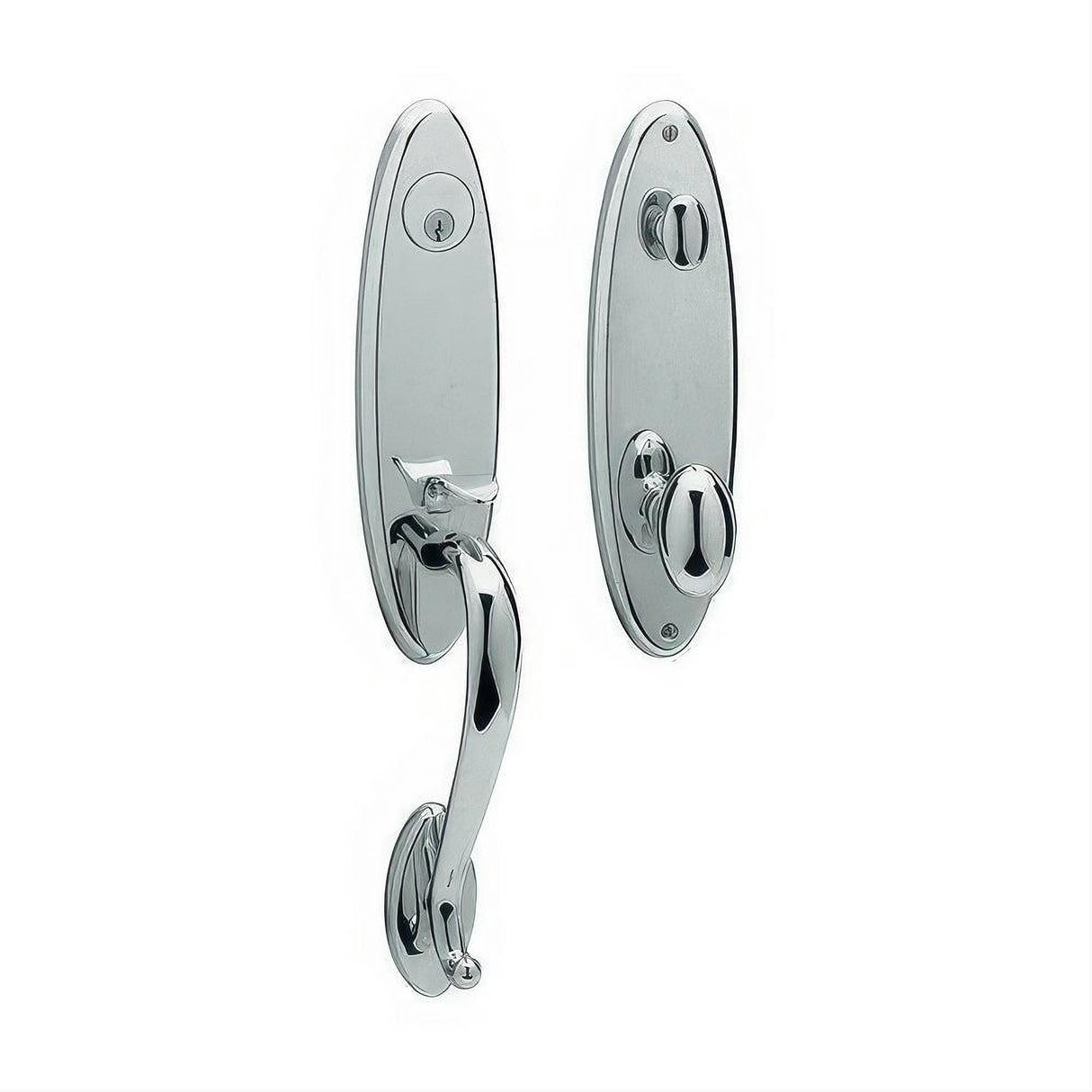 Baldwin 85360260FD 85360.FD Blakely Dummy Set Single Cylinder Handleset Polished Chrome