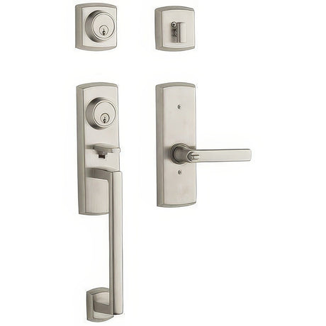 Baldwin 853850552LFD lifetime polished nickel dummy handleset