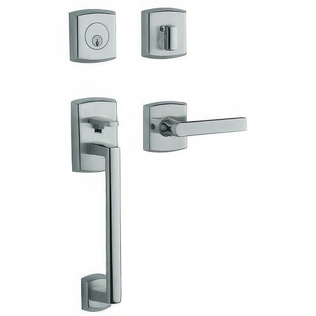 Baldwin 85386260RFD polished chrome dummy handleset