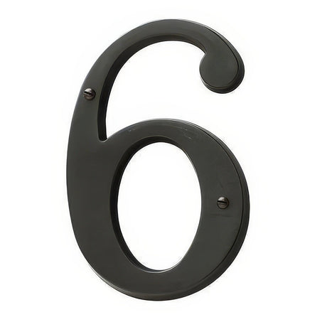 Baldwin 90676102 oil rubbed bronze house number