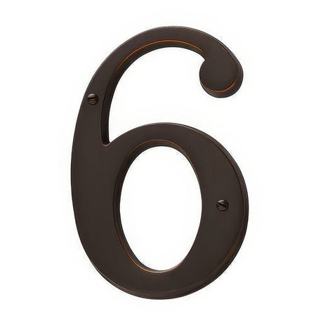 Baldwin 90676112 venetian bronze house number