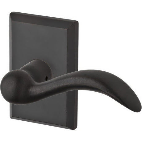 Baldwin ENARCRSR481 ENARCRSR Arch Keyed Entry Single Cylinder Door Lever Dark Bronze