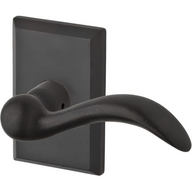 Baldwin ENARCRSR481 ENARCRSR Arch Keyed Entry Single Cylinder Door Lever Dark Bronze