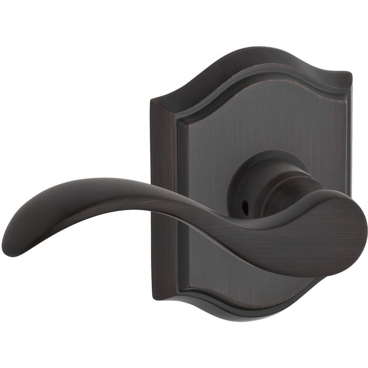 Baldwin ENCURTAR112 ENCURTAR Curve Keyed Entry Single Cylinder Door Lever Venetian Bronze