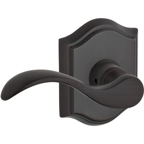 Baldwin ENCURTAR112 ENCURTAR Curve Keyed Entry Single Cylinder Door Lever Venetian Bronze