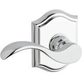 Baldwin ENCURTAR260 ENCURTAR Curve Keyed Entry Single Cylinder Door Lever Polished Chrome